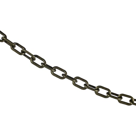 Mr. Chain 3/4" x 50' Khaki Gold Plastic Safety Chain 00007-50