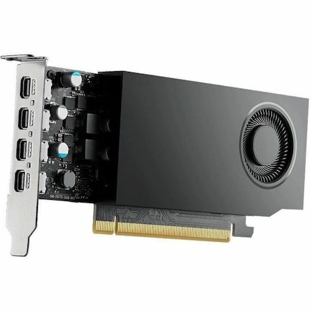 Pny NVIDIA RTX A1000, NVIDIA CERTIFIED ACCESSORY KIT, AMPERE ARCHITECTURE, 2,304 CUD VCNRTXA1000ATX-PB