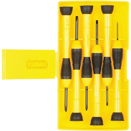 Stanley Precision Screwdriver Set, 6-Piece 66-052