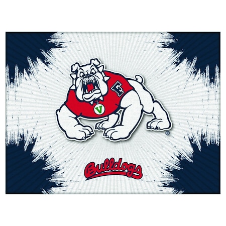Holland Bar Stool Co Fresno State University 24"x32" Canvas Wall Art LCnvs2432FresSt