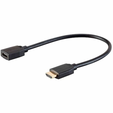 Monoprice 8K Ultra High Speed HDMI Extension Cable - HDMI 2.1 8K 60Hz 4K 120Hz 48Gbps HDR VRR 3ft B 38644