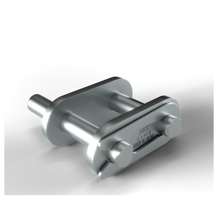 Hkk Chain D-1 Attachment Spring Clip Connecting Link, #40 chain, 1-1/4 P, 0.2 Dia Pin, 304 SS SR050SCLD1