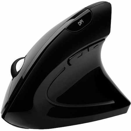 Adesso Publishing Adesso 2.4Ghz Rf Wireless Vertical Ergonomic Mouse , Contour Shape w/ IMOUSEE10