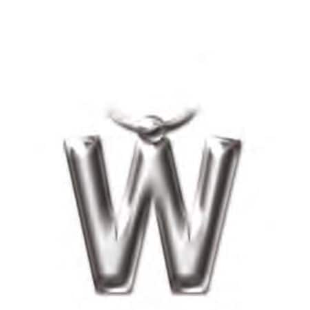 That Company Called If Solid Metal Initial Keyring - W 2221