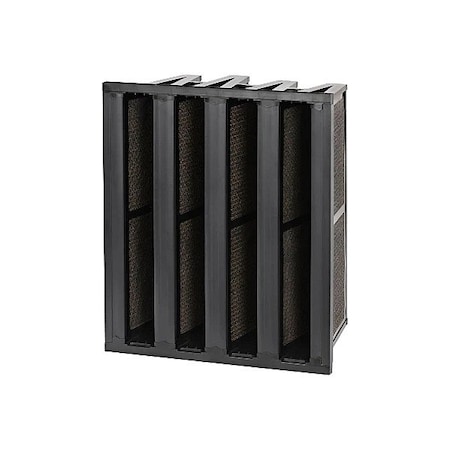 Omniaire AirFilter, 12inD, 24inH, 24inW, Box OCVBANK2424