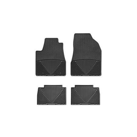 Weathertech Black, Front and Rear All Weather Floor Mats WTLB040185