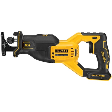 Dewalt Reciprocating Saw, 1.125 in L, 20 V DC DCS382B