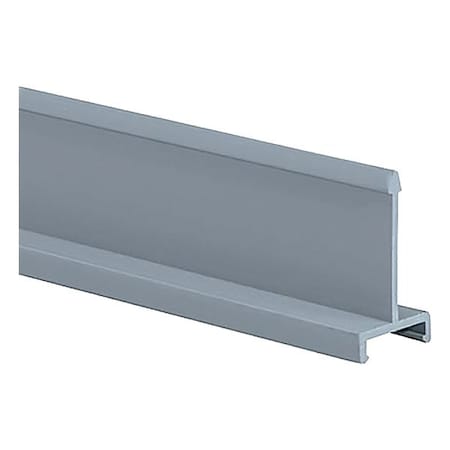 Panduit Divider Wall, 4 In H, Solid, Gray, 6ft. L D4H6
