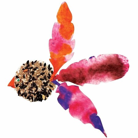 Roylco Color Diffusing Paper Feathers, 80 Count, PK3 R24916
