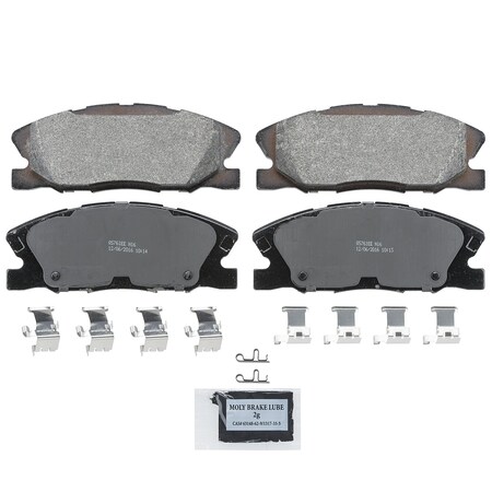 Wagner Brake QuickStop Front Disc Brake Pad Set Semi-Metallic,  ZX1767