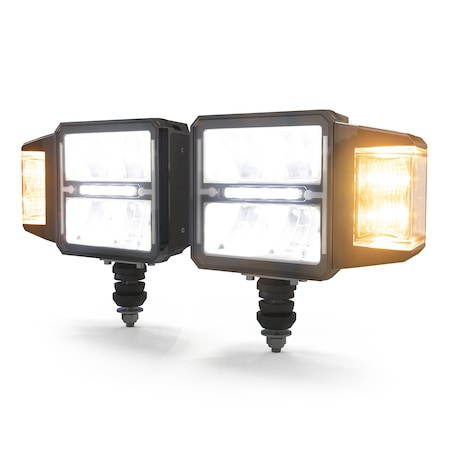 Ecco LED Directional Warning Light EW2602-W-WWG