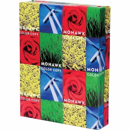 Mohawk Color Copy Recycled Paper, 94 Bright, 28 lb Bond Weight, 11 x 17, PC White, PK500 54302