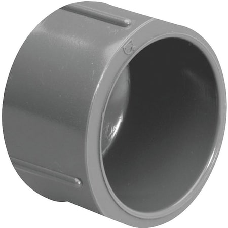 Genova LASCO 847020BC Pipe Cap, 2 in, Slip, PVC, SCH 80 Schedule 847020-BC