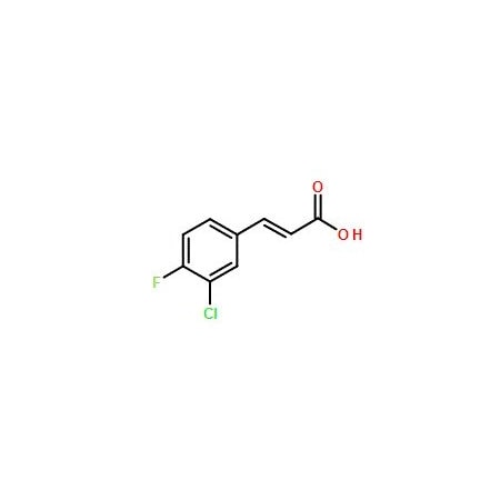 Ak Scientific 3-Chloro-4-fluorocinnamic acid (1g), CAS 58537-11-4 7815AA-1g