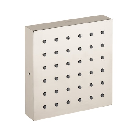 Axor ShowerSolutions Shower Module 5" x 5" Square in Brushed Nickel 28491821