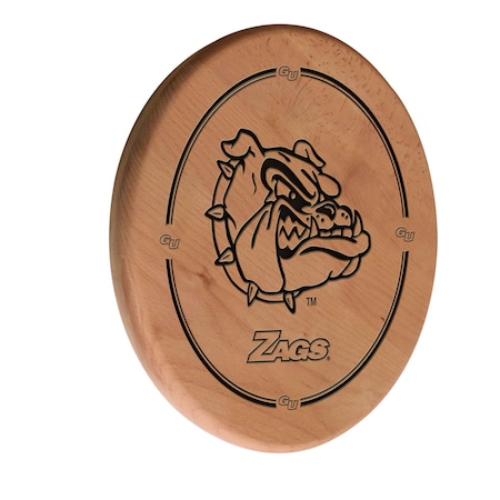 Holland Bar Stool Co Gonzaga 13" Laser Engraved Solid Wood Sign WSgnLNatGonzga