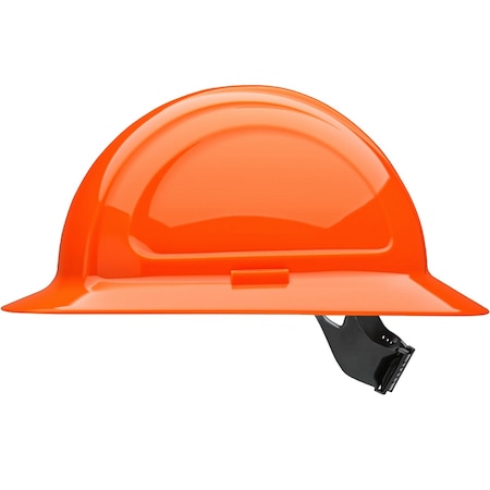 North Type I, Full Brim Hard Hat w/HDPE Shell, 4-Point Textile Suspension and Wheel Ratchet Adj. N20R460000