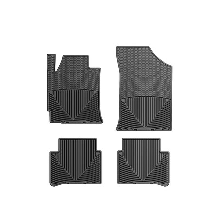 Weathertech Black, Front and Rear All Weather Floor Mats WTNB188209