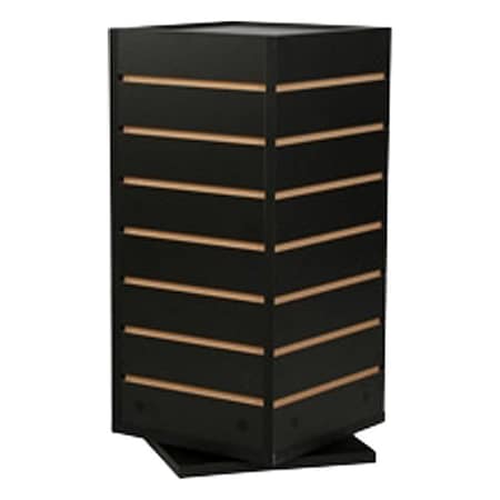 Specialty Store Services CountertopDisplay, Black, 4-Way, 23-1/2"H 3496BK