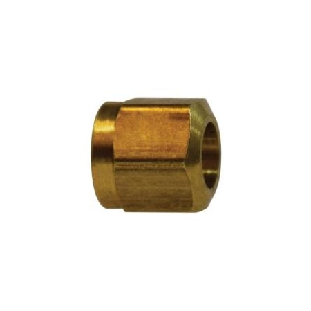 Midland Industries NUT 3/8IN TUBE OD BRS 150PSI 38011