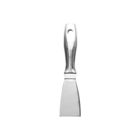 Marshalltown 2" All Stainless Steel Putty Knife, Flex, Hammer End SSPK2