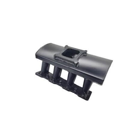 Bous Performance LS7 Carb Fuel System One Carburetors Intake Manifold, Black Anodized E42630BK