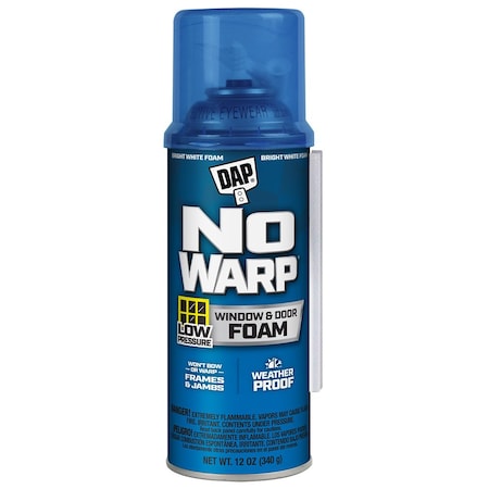 Touch N Foam Nowarp 12 Oz Dap Touch ftN Foam, NoWarp Window and Door Sealant 44000