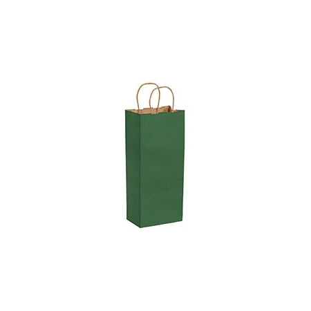 Bubblefast 250-5 1/2 x 3 1/4 x 13'' Green Tinted Shopping Bags, 250PK BFBGS115G