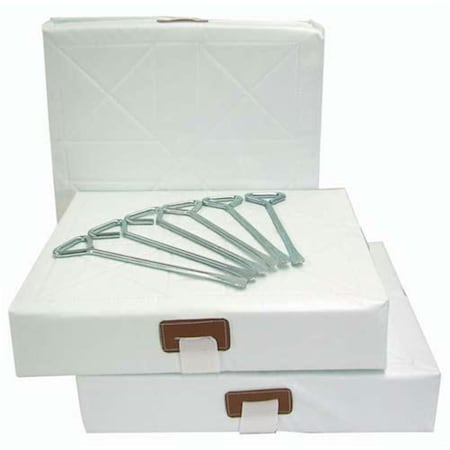 Champion Sports 15 in. x 15 in. x 3 in. Bases BS004P