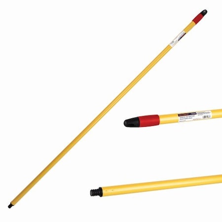 Warner Tool 5' Steel Painter's Pole, Plastic Male Threaded, Hang End Cap 11238MM