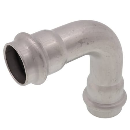 Viega ProPress 90 elbow P1 0.75 P2 0.75 316 stainless steel 80405