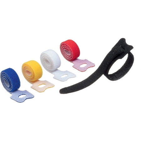 Durable Office Products Velcro cable tie w/loopGrip, assorte, PK 5 503600