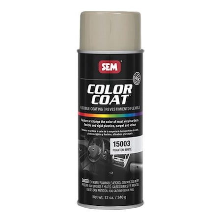 Sem Specialty Flexible Coating, 16 oz, Phantom White, No VOC VOC, 1:10 Mixing, 10 sq-ft Coverage 15003