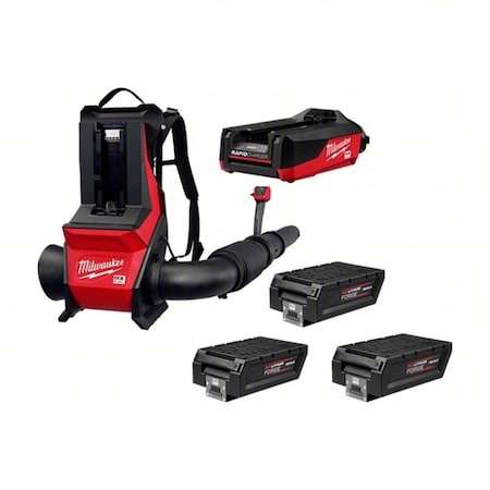 Milwaukee Tool MX FUEL Backpack Blower+FORGE 12 Battery MXF600-2HD, MXFHD812