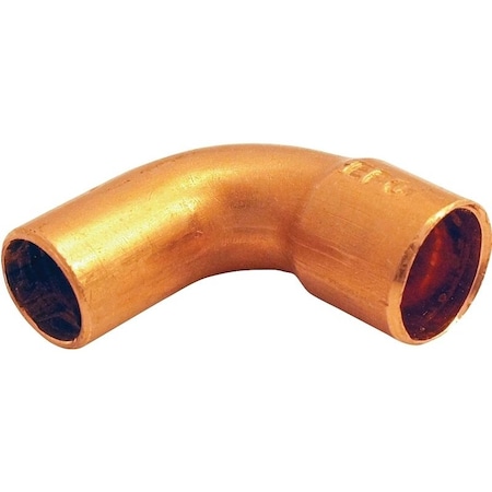 Epc Elkhart Products Street Pipe Elbow, 1/2 in, Sweat x FTG, 90 deg Angle, Copper 31400