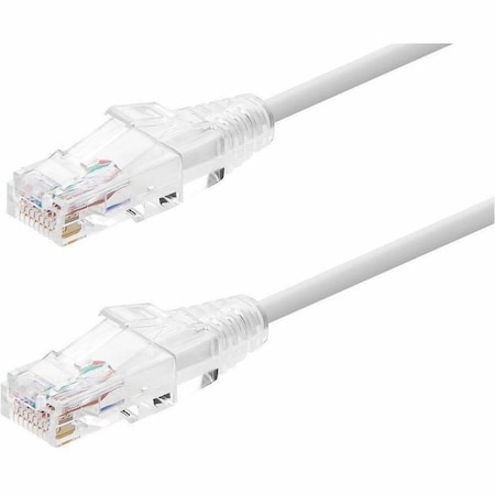 Monoprice SlimRun Cat6 Ethernet Patch Cable_ Snagless RJ45_ Stranded_ 550MHz_ UT 34642