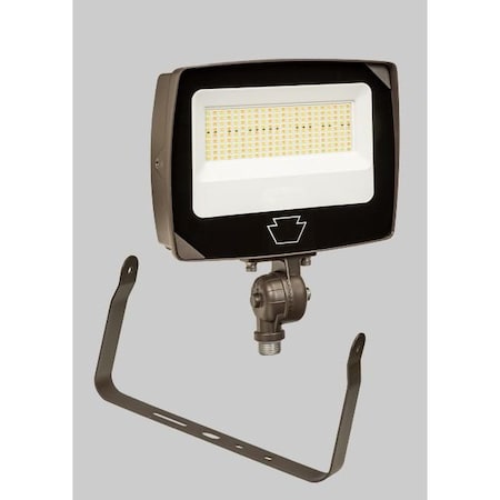 Keystone 35/25/15W LED Flood Light feat. Power Select & Color Select. Rectangular Series 4 with Built-in Phot KT-FLED35PS-R4A-UNV-8CSB-VDIM