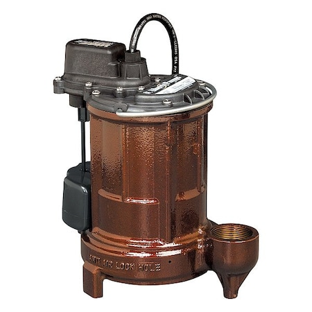 Liberty Pumps SubmersibleSumpPump, 25ft, 10.75in, 115VAC 257-2