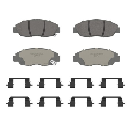 Wagner Brake OEX Front Disc Brake Pad Set Premium Ceramic,  OEX764