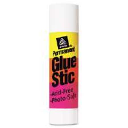 Avery Dennison 166 Clear Application Permanent Glue Stic .26 Oz Stick YYAZ-AVE00166