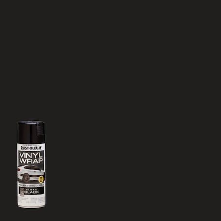 Rust-Oleum Automotive Vinyl Wrap Spray Paint 11 Oz. Gloss Black 352724
