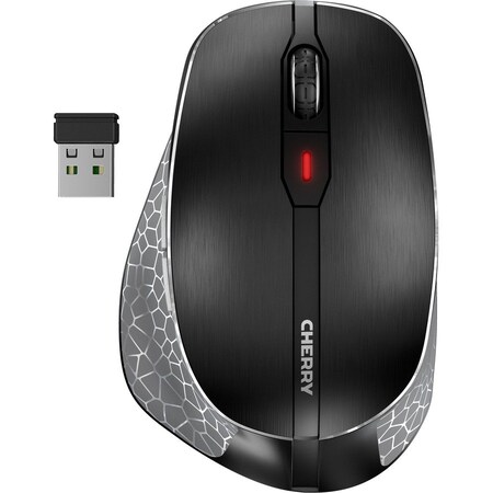 Cherry Americas BLUETOOTH OR WIRELESS 2.4 GHZ, AES-128 BIT ENCRYPTION, ADJUSTABLE DPI, RECHARGEA JW-8600US