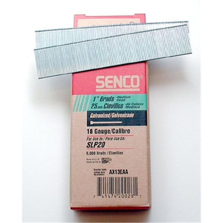 Hd Senco 1.5 in. Length 18 Gauage Galvanized Brad Nails CAAX17EAA
