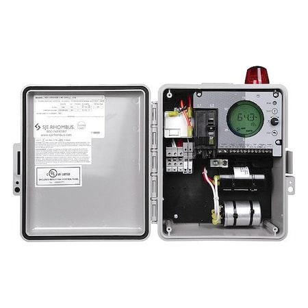 Sje-Rhombus Control Panel, 15 A, Single, 230/240V AC NEX Grinder 1 ph, Simplex - 53U