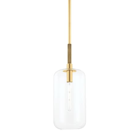 Hudson Valley Lighting Lenox Hill 1 Light Pendant 11 In. Aged Brass 6911-AGB