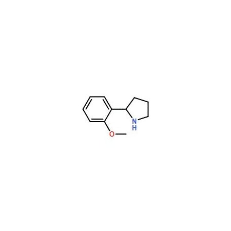 Ak Scientific 2-(2-Methoxy-phenyl)-pyrrolidine HCl (100mg), CAS 103857-96-1 7826AC-100mg