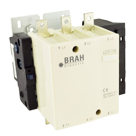 Brah Electric , Direct Replacement 200A 600V 3P with 480VAC Closing Coil for TeSys F Contactor LC1F115Q5 BLC1F115Q5