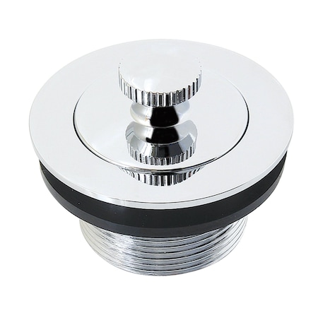 Kingston Brass 1-1/2-Inch Brass Lift & Lock Bathtub Drain, Polished Chrome DLT2081