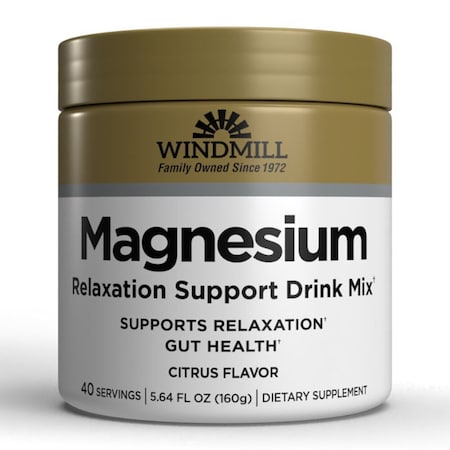 Windmill Magnesium Relaxation, Drink Mix Powder, 160gm 35046003265