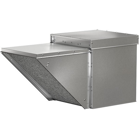 Dayton Centrifugal Roof Supply Fan, 5 hp, Gray 857PP8